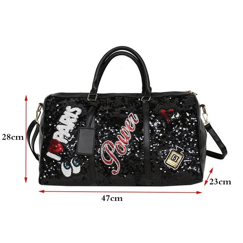 Weekend Duffle Bag Sequin Design