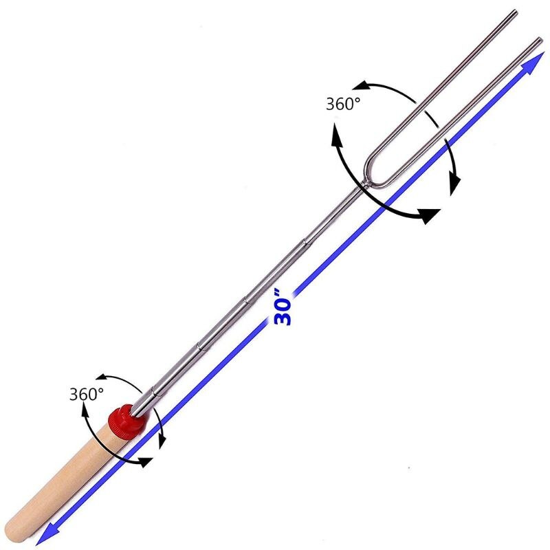 Marshmallow Roasting Sticks Extendable Forks