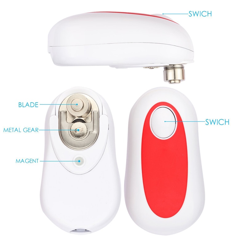 Automatic Can Opener One-Touch Device