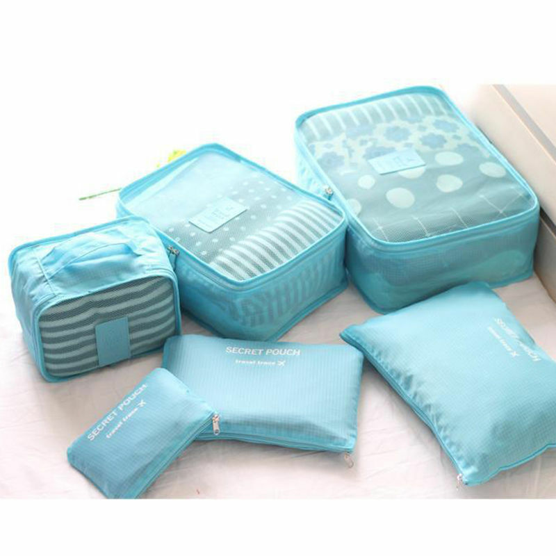 Suitcase Organizer Travel Pouch (6 pcs)