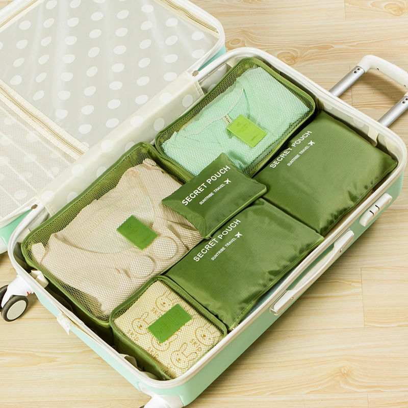 Suitcase Organizer Travel Pouch (6 pcs)