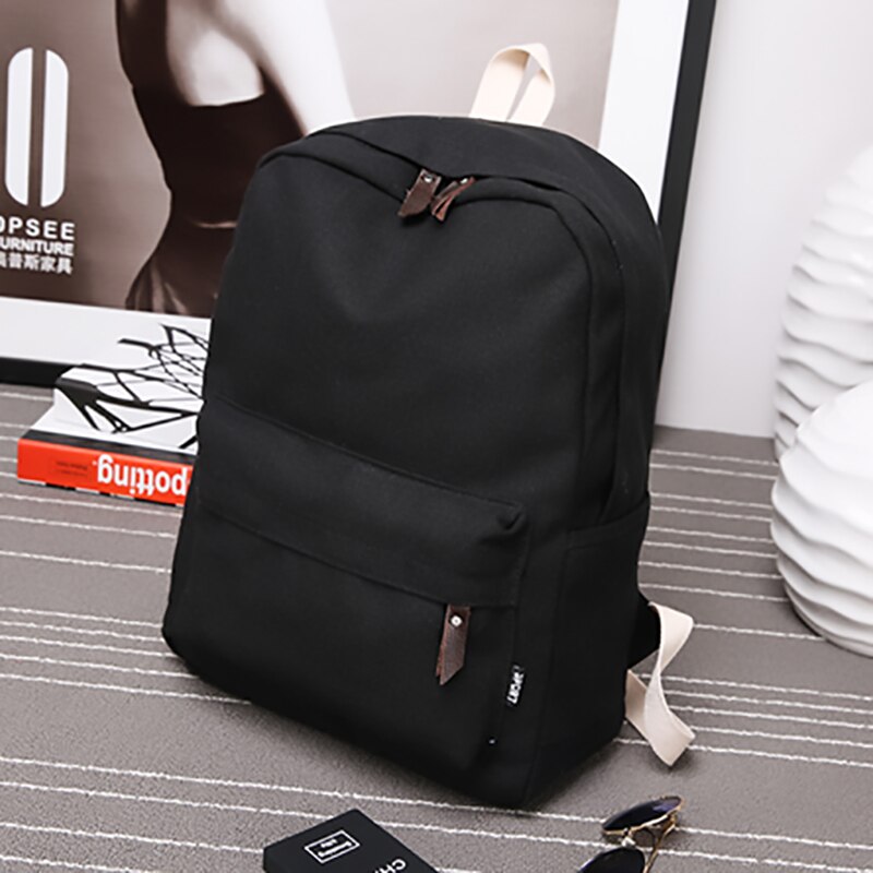 Fashionable Travel Backpack Canvas Knapsack