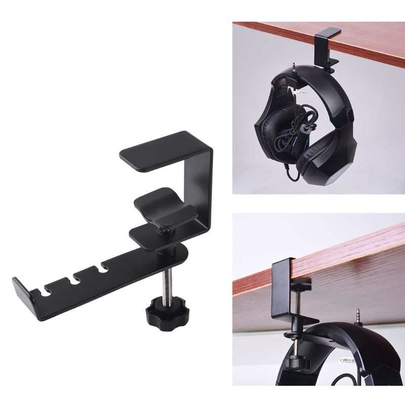 Headphone Stand Clamp-On Holder