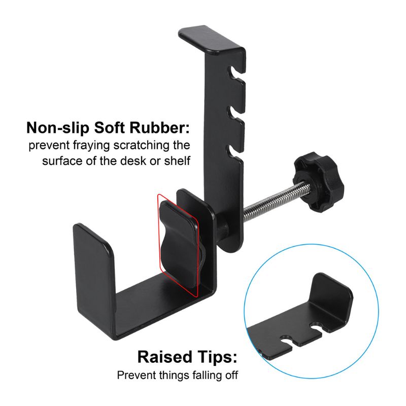 Headphone Stand Clamp-On Holder
