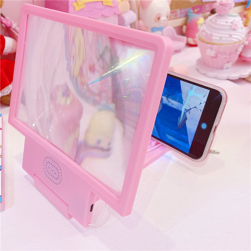 Phone Screen Enlarger Girly Pink