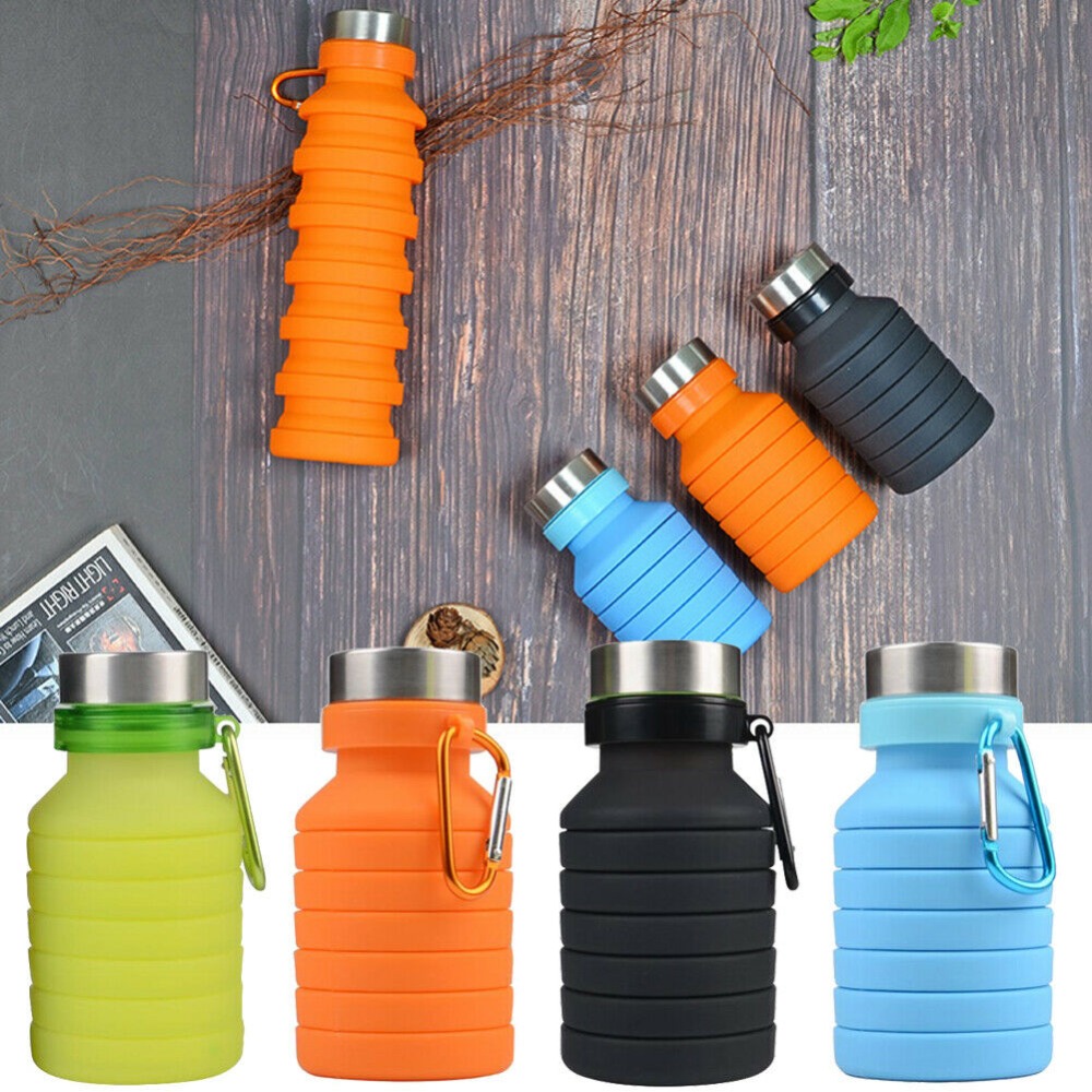 Collapsible Bottle Silicone Water Tumbler