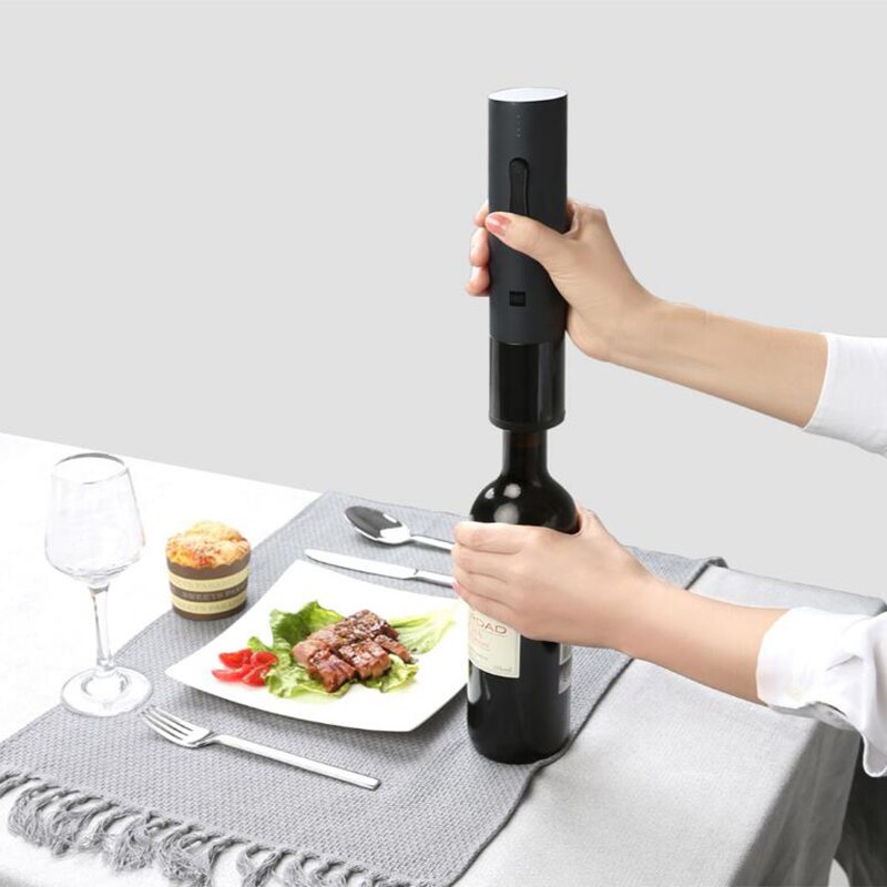 Automatic Wine Opener with Foil Cutter