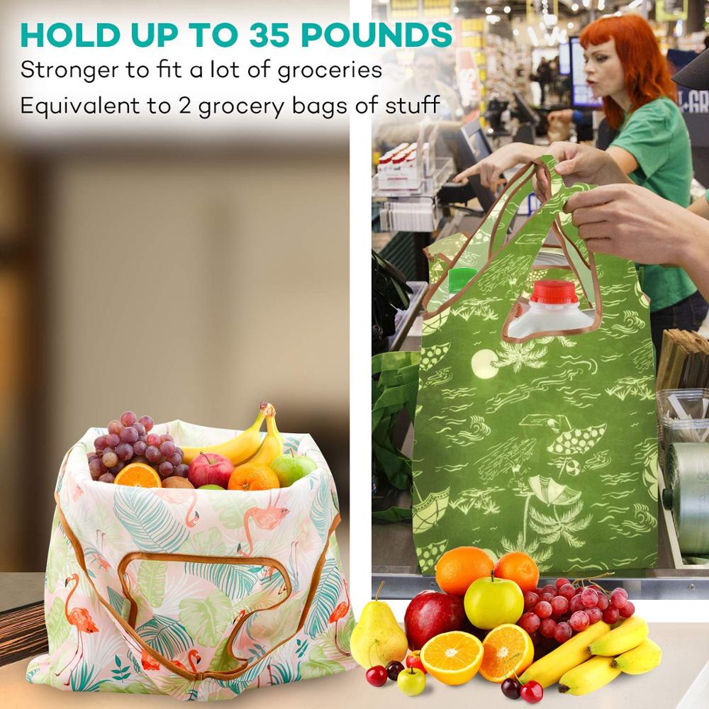 Folding Shopping Bags Reusable Grocery Bag