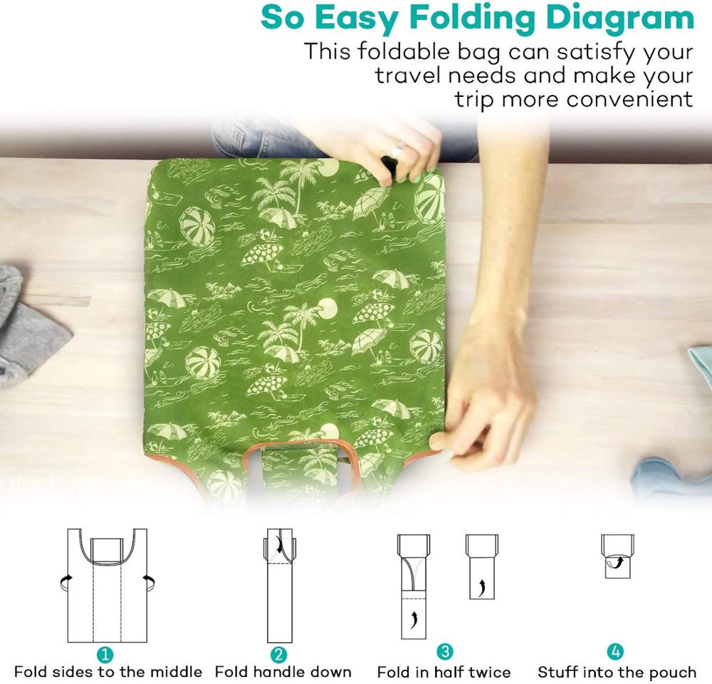 Folding Shopping Bags Reusable Grocery Bag