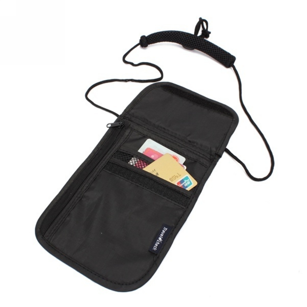 Neck Pouch Mini Travel Wallet