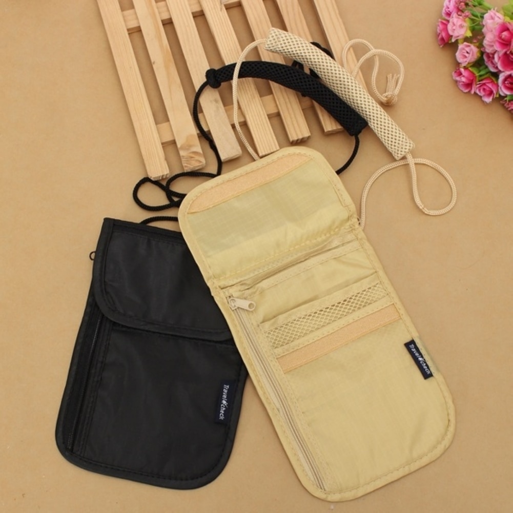 Neck Pouch Mini Travel Wallet