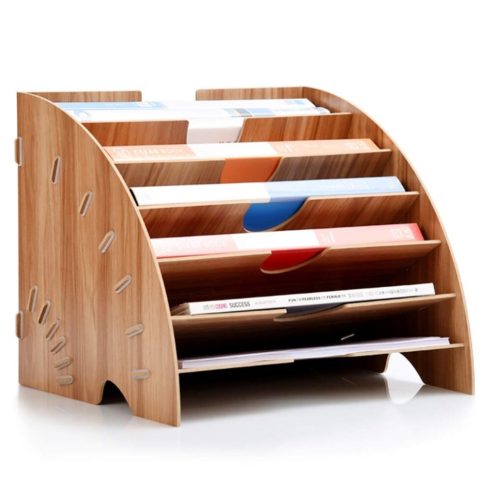 Desk File Organizer Storage Rack