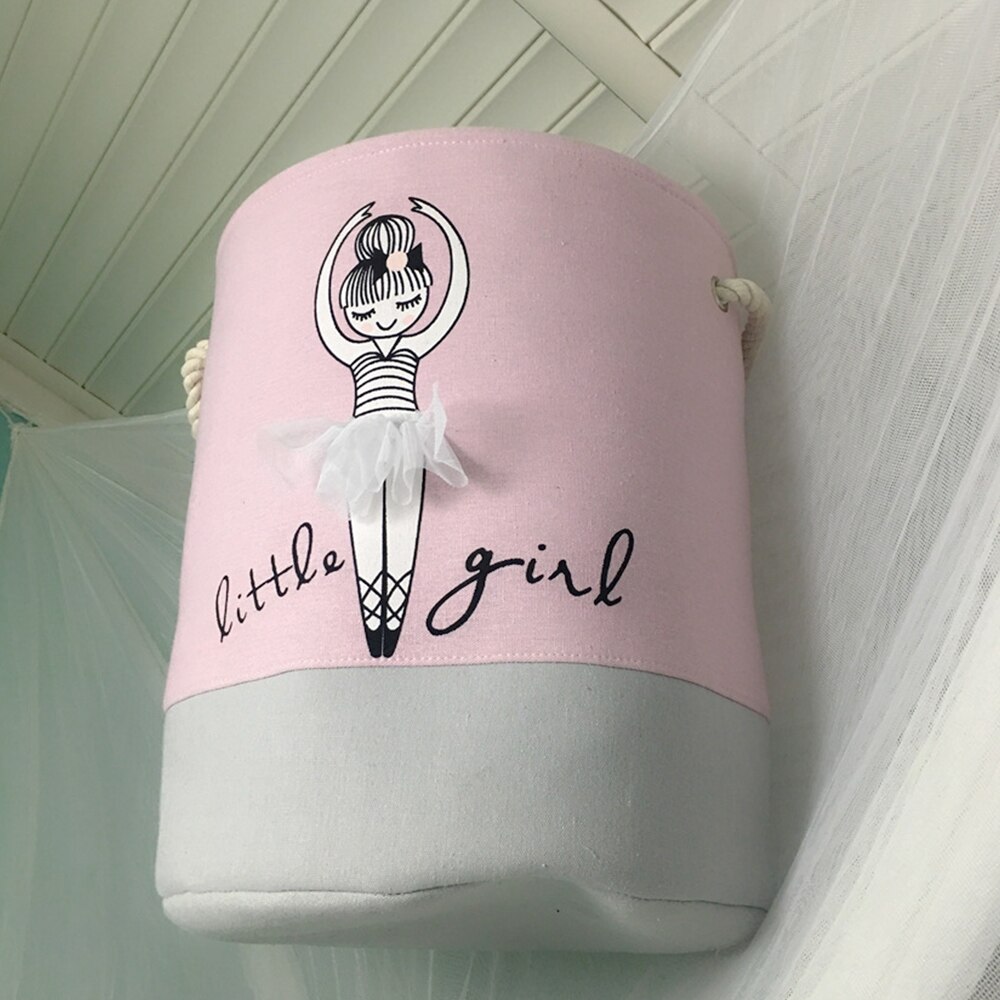 Girls Laundry Hamper Storage Container