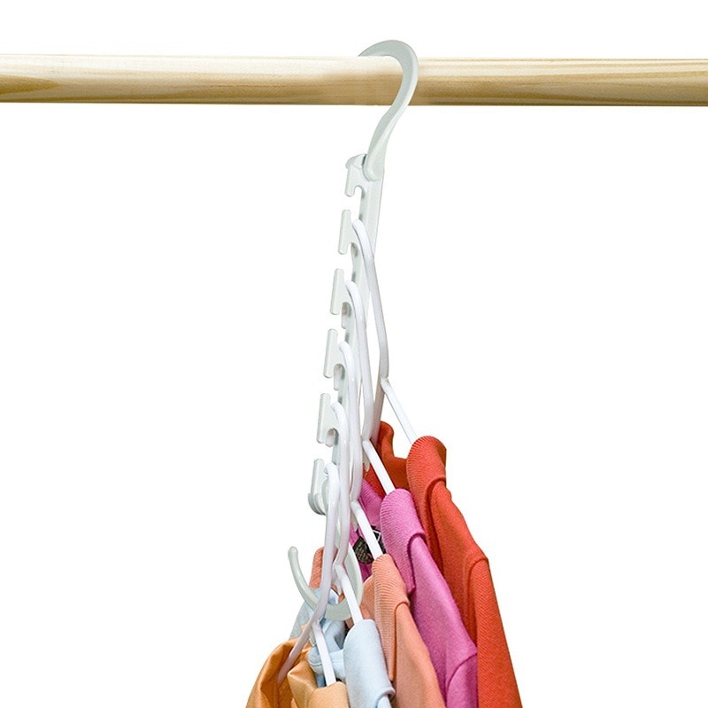 Magic Hangers with Two Hooks 2pcs Set