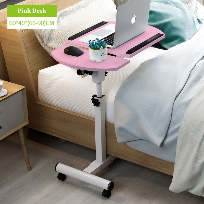 Laptop Side Table Adjustable Height