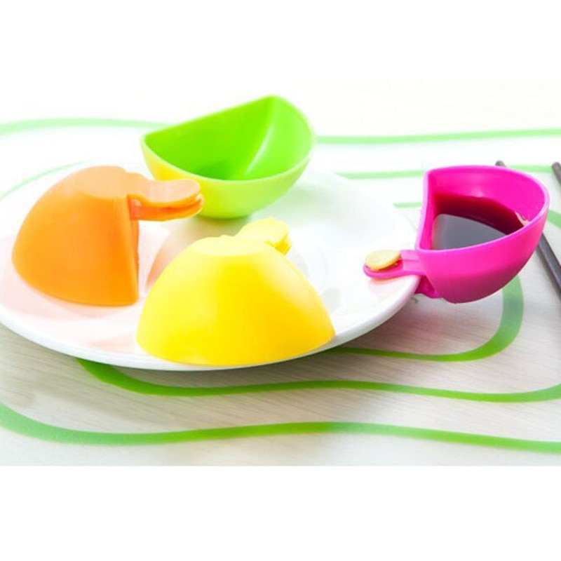 Dip Bowls Clip Sauce Saucers