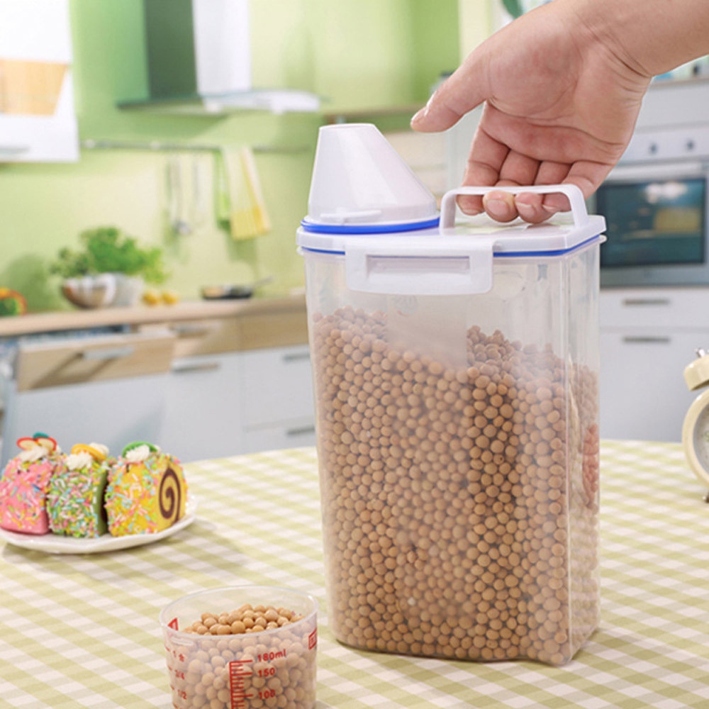 Cereal Container Plastic Food Dispenser