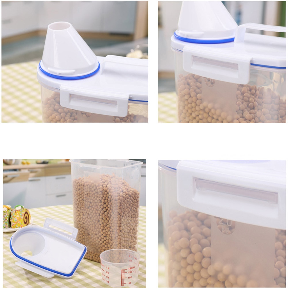Cereal Container Plastic Food Dispenser