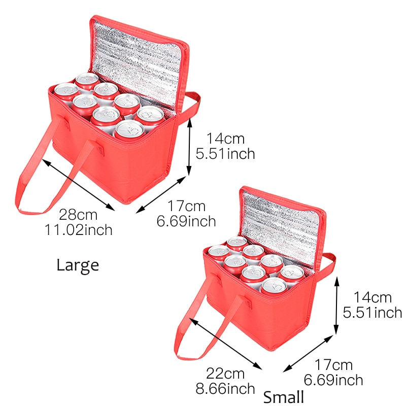 Cooler Bag Thermal Food Delivery Bag