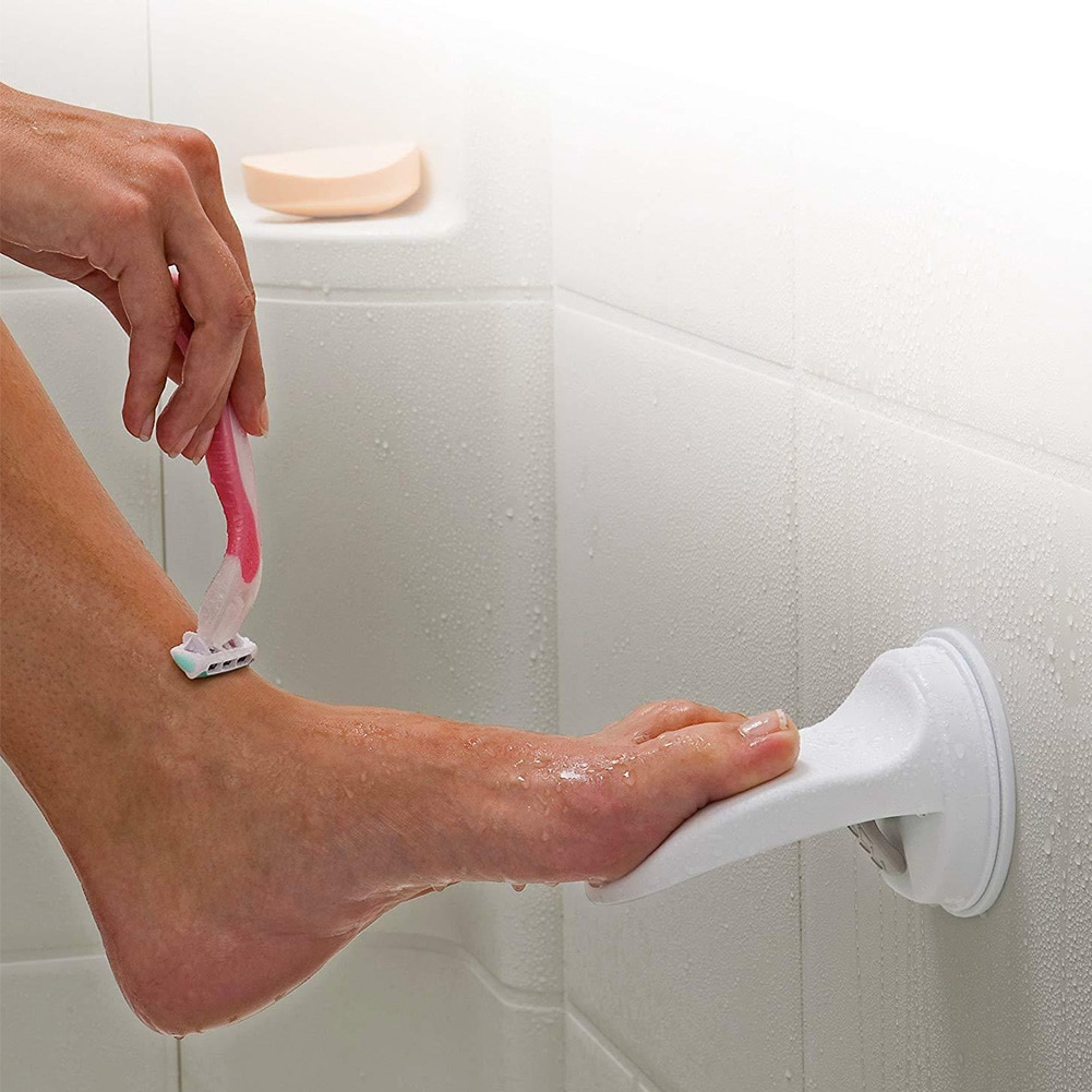 Shower Foot Rest Leg Suction Stool