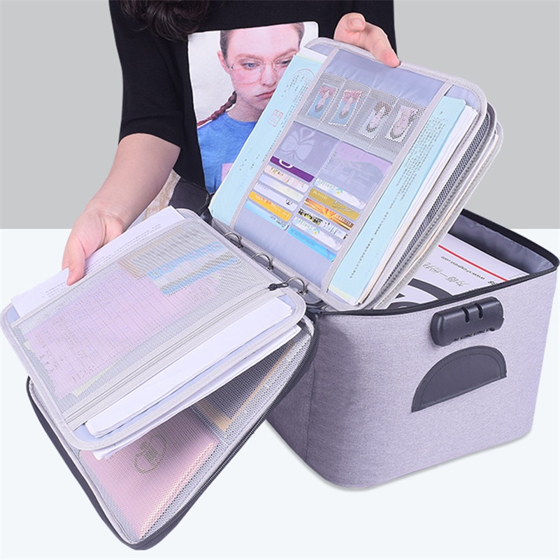 Document Storage Box Large Capacity