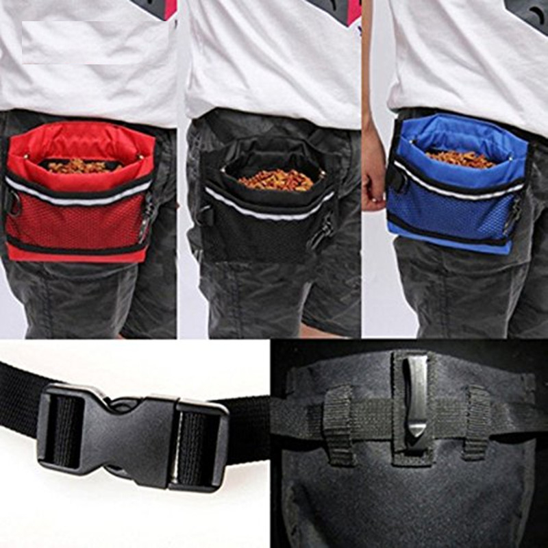 Dog Treat Pouch with Buckle Belt