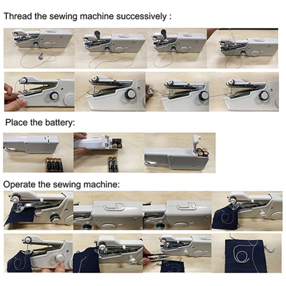 Mini Hand Sewing Machine Quick Stitch