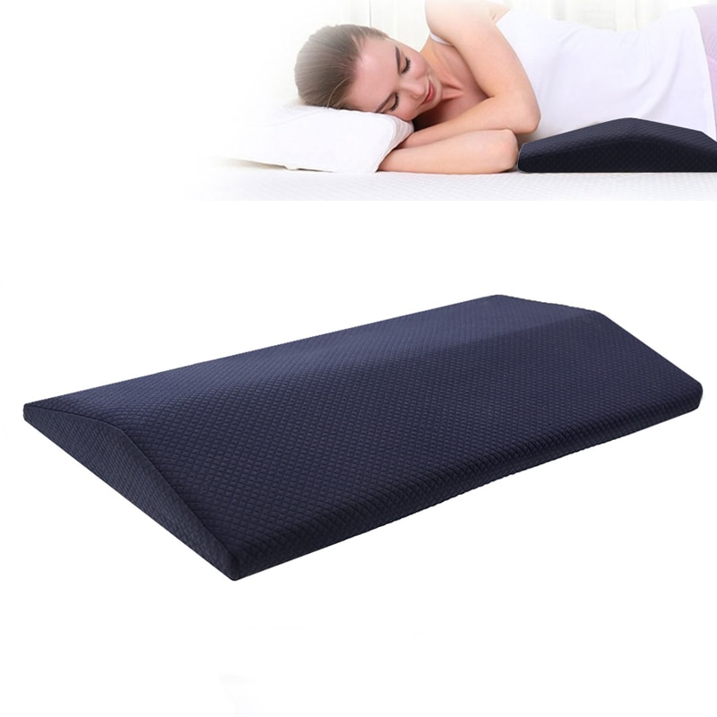 Long Lumbar Pillow Memory Foam