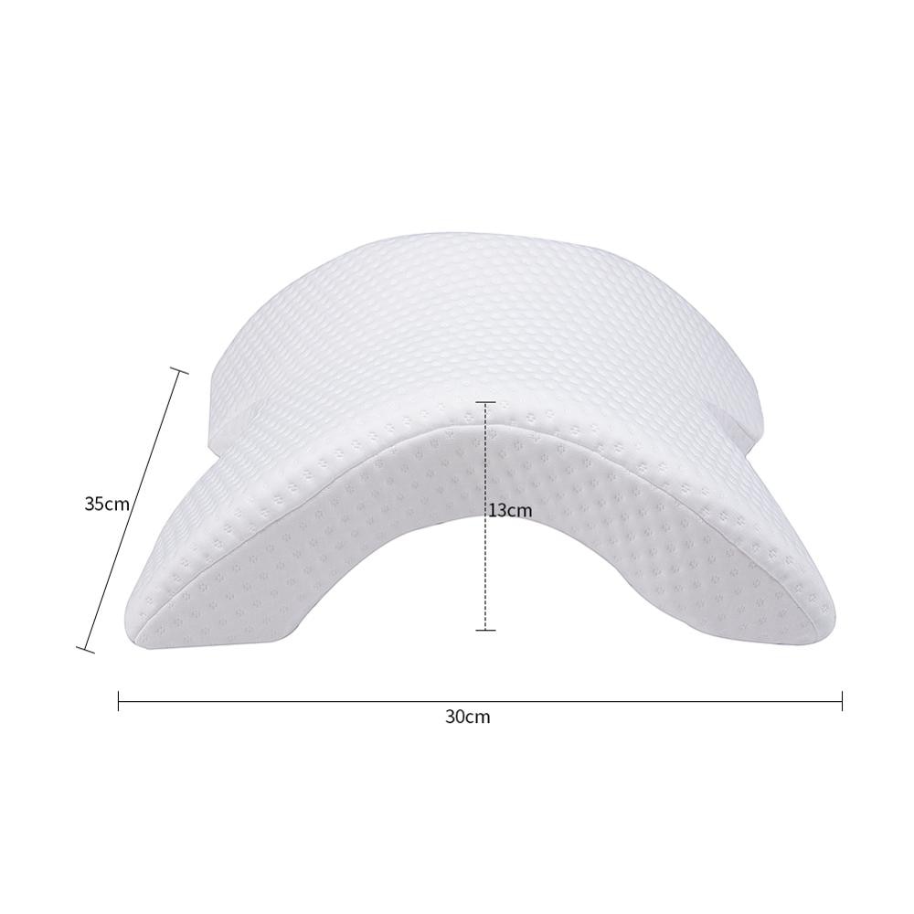 Pillow with Arm Hole Arched Shape