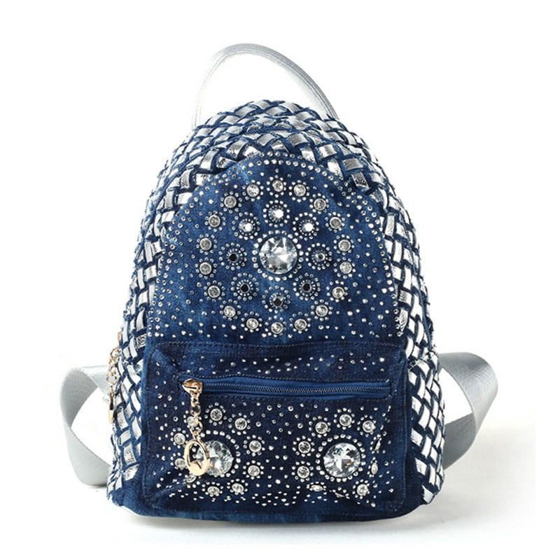 Denim Bag Stylish Backpack