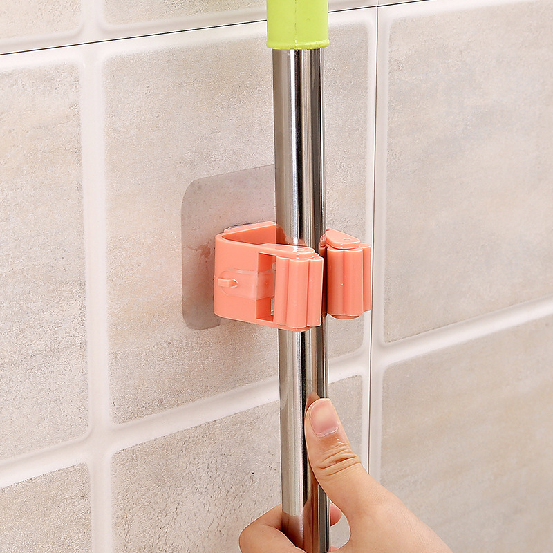 Mop Holder Wall-Mounted Clip