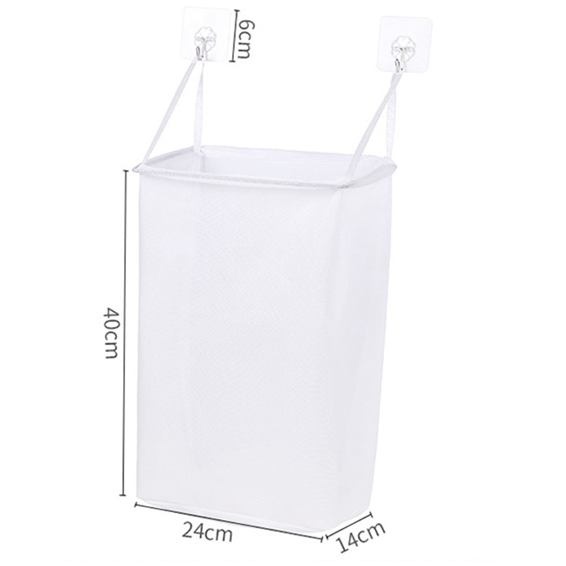 Hanging Laundry Bag Clothing Basket