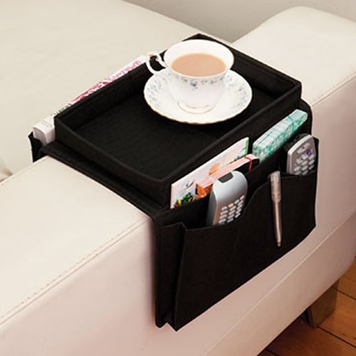Sofa Arm Table Multi-Pocket Bag