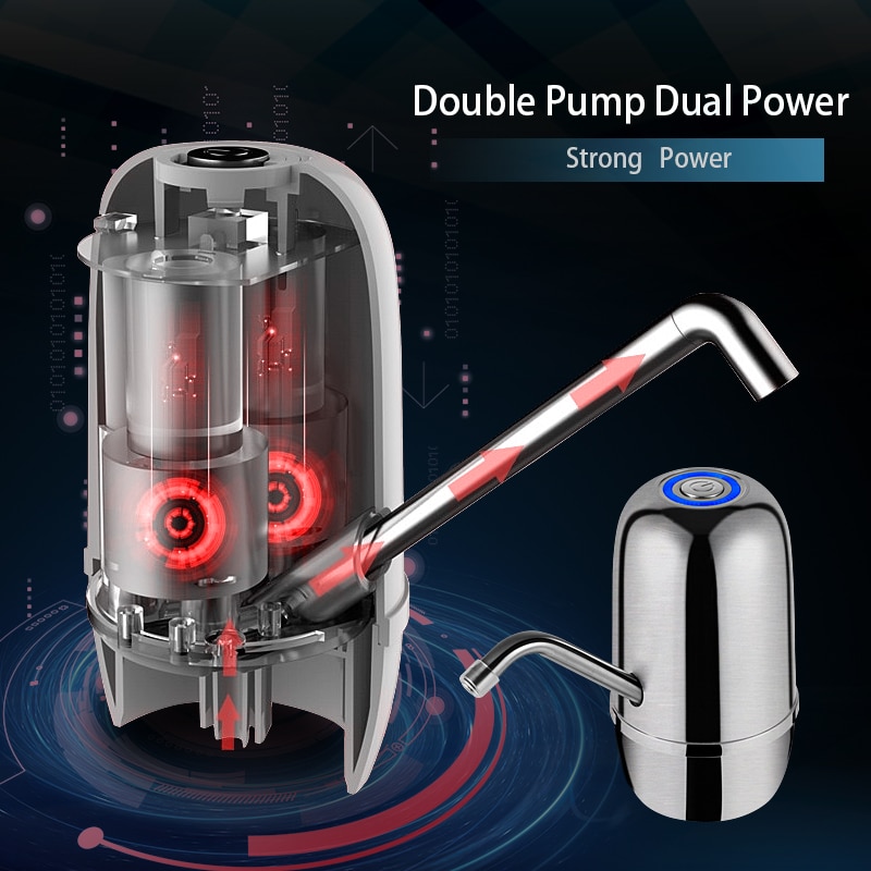 Water Dispenser Pump with Double Pump
