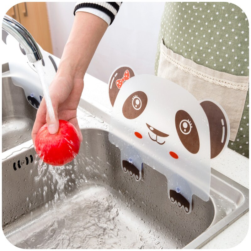 Sink Splash Guard with Vacuum Suckers