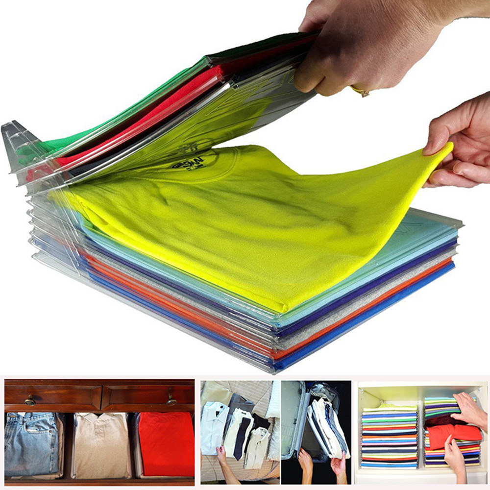 Shirt Organizer Clothes Folding Board (10 pcs)