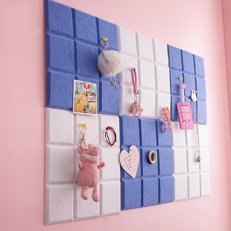 Pin Up Board Felt Wall Mount (2Pcs)