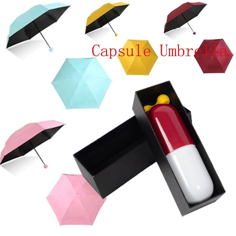Capsule Umbrella with UV Protection