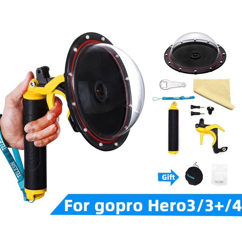 Dome Gopro Waterproof Camera Lens