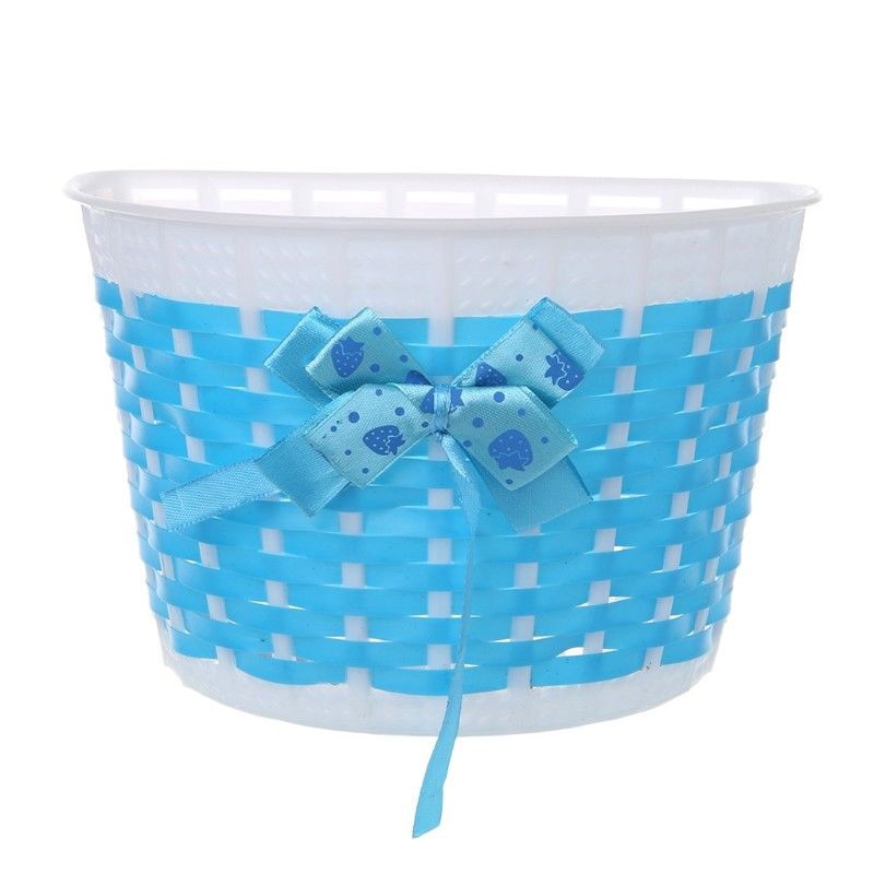 Kids Bike Basket Cute Knitted