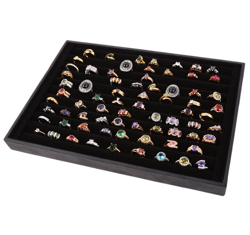 Ring Display Case Jewelry Organizer