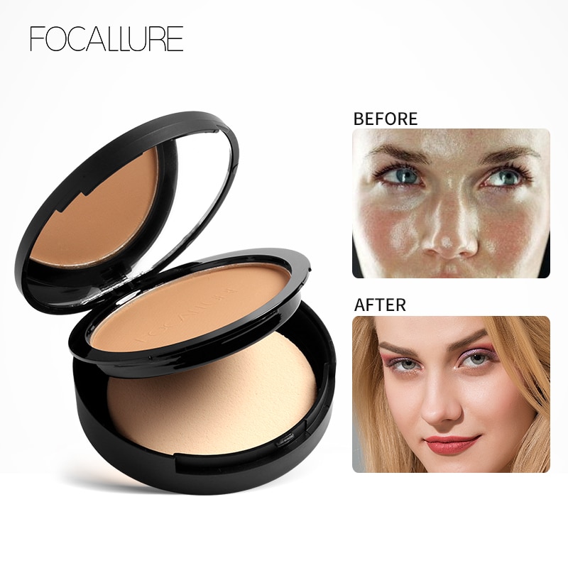 Compact Powder Face Makeup