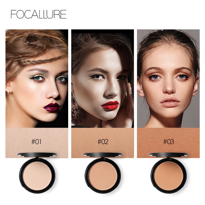 Compact Powder Face Makeup