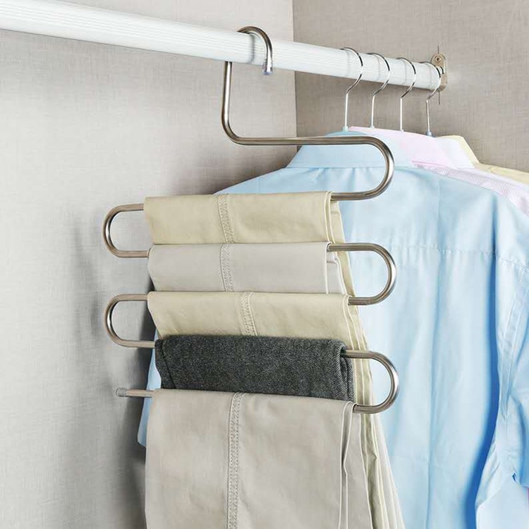 Trouser Hanger S-Type Stainless Steel