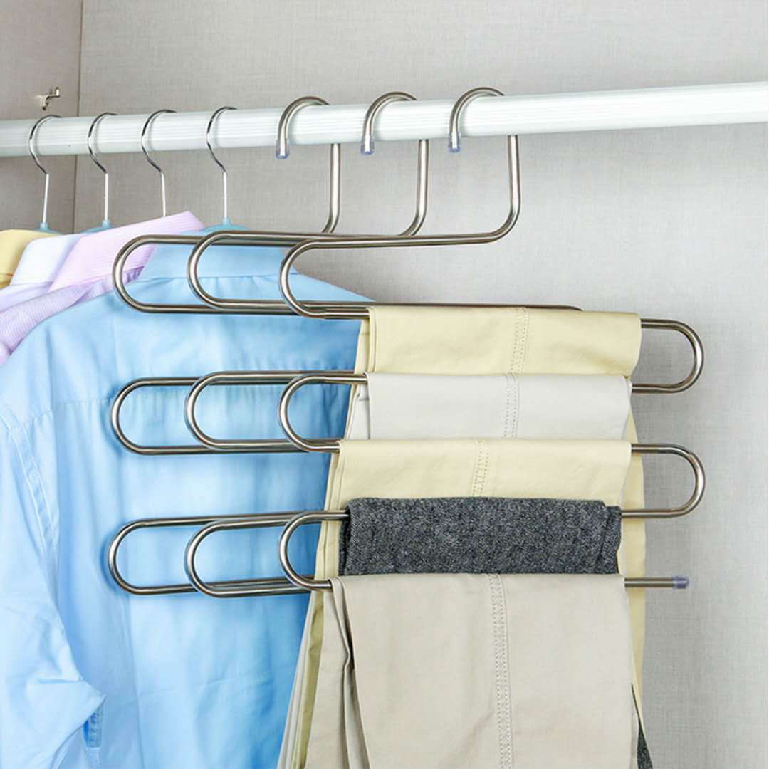 Trouser Hanger S-Type Stainless Steel