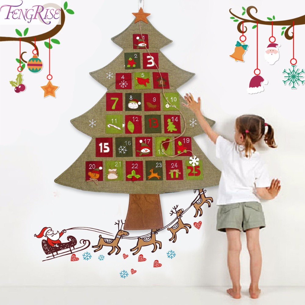 Christmas Advent Calendar House Decoration