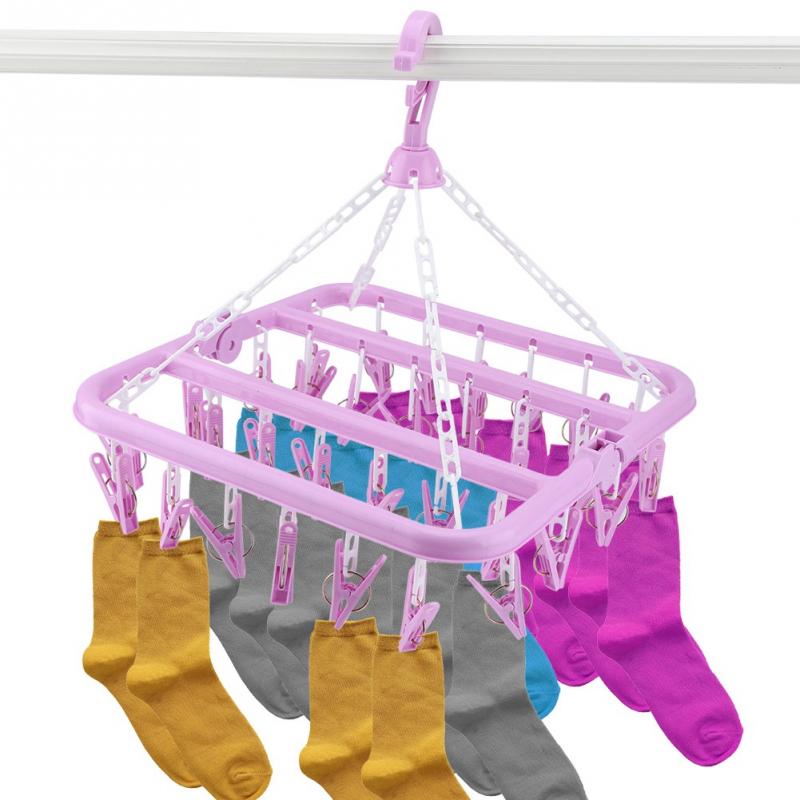 Sock Hanger Underwear Drying Rack