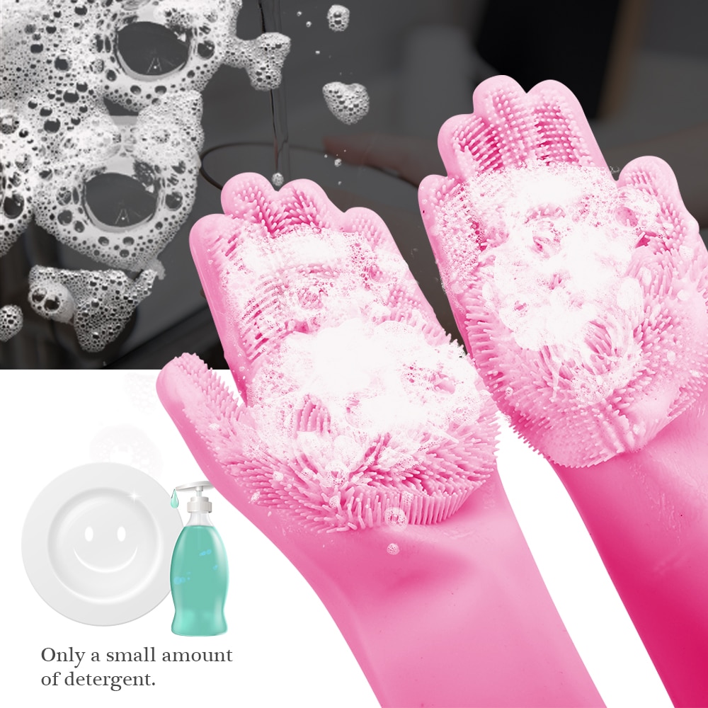 Washing Gloves Silicone Household Gloves