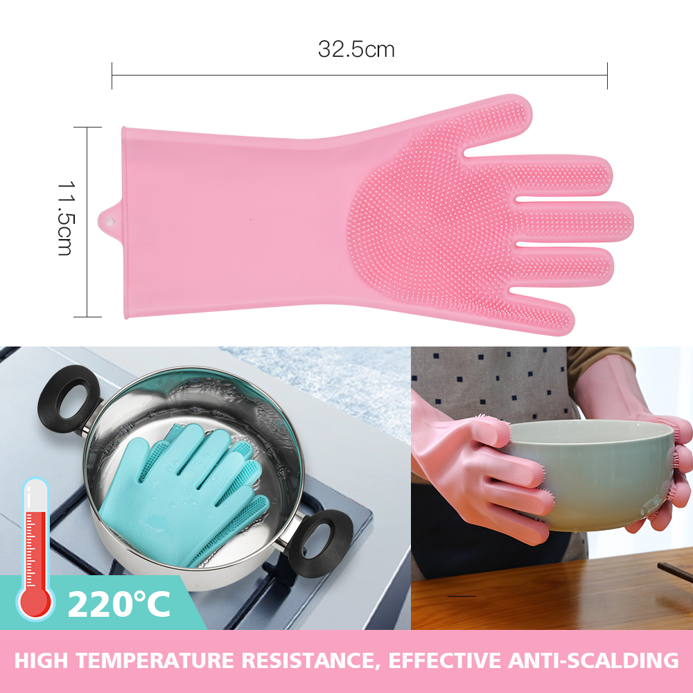 Washing Gloves Silicone Household Gloves