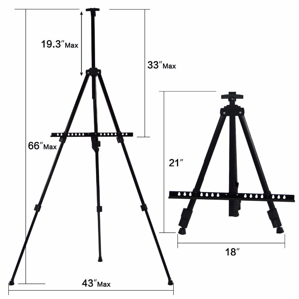 Painting Easel Adjustable Artist Tool